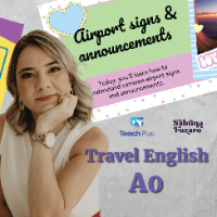 Capa do material Travel English A0.